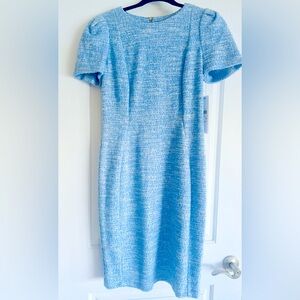 Calvin Klein beautiful blue/classy dress size 10 women NWT perfect for occasion